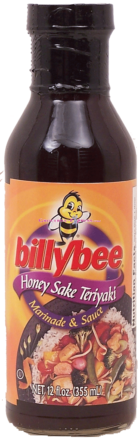 Billy Bee honey sake teriyaki marinade & sauce Full-Size Picture